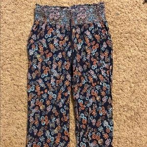flowery pants